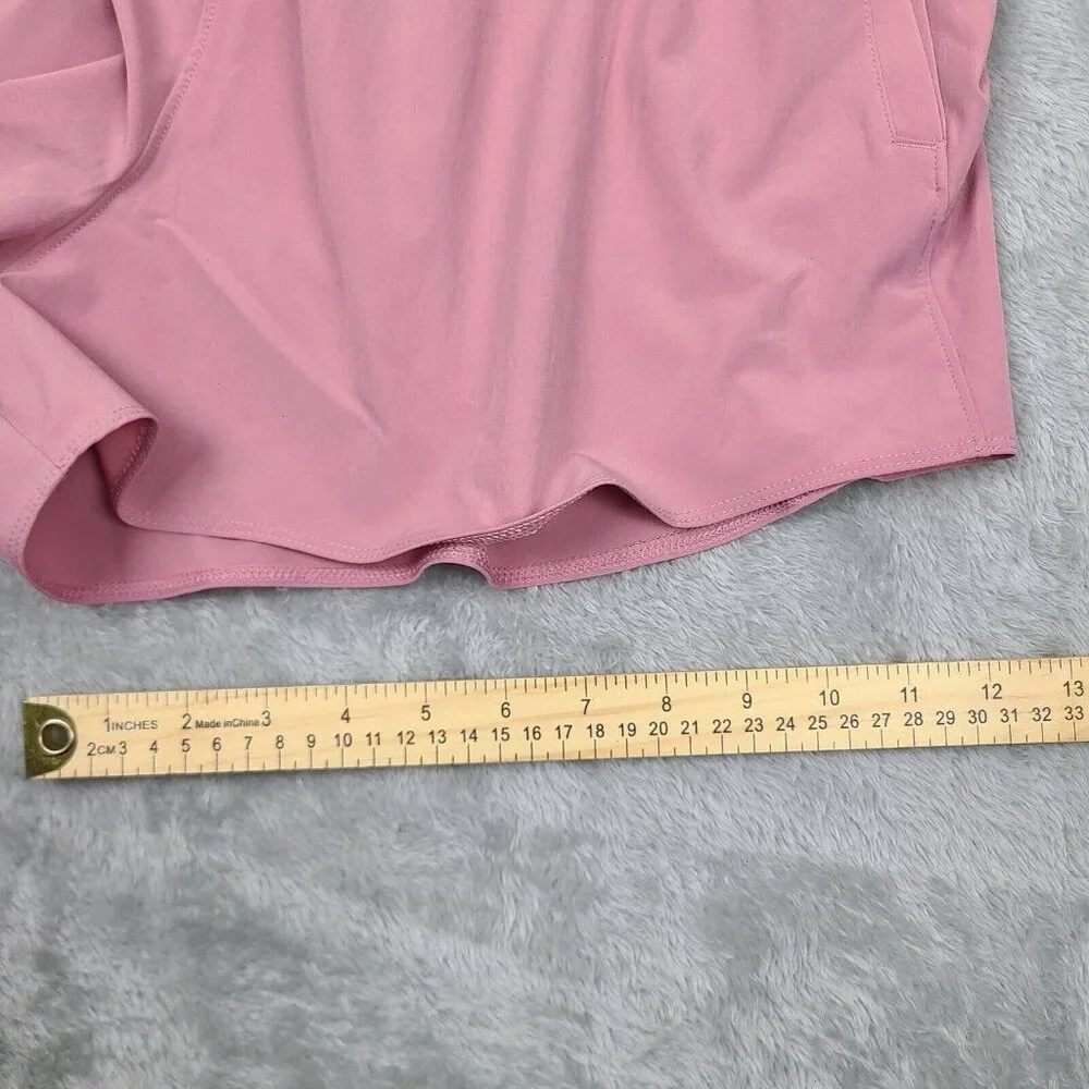 Women’s Under Armour Flex Woven 2 In 1 Shorts‎ 2XL Pink Workout Exercise